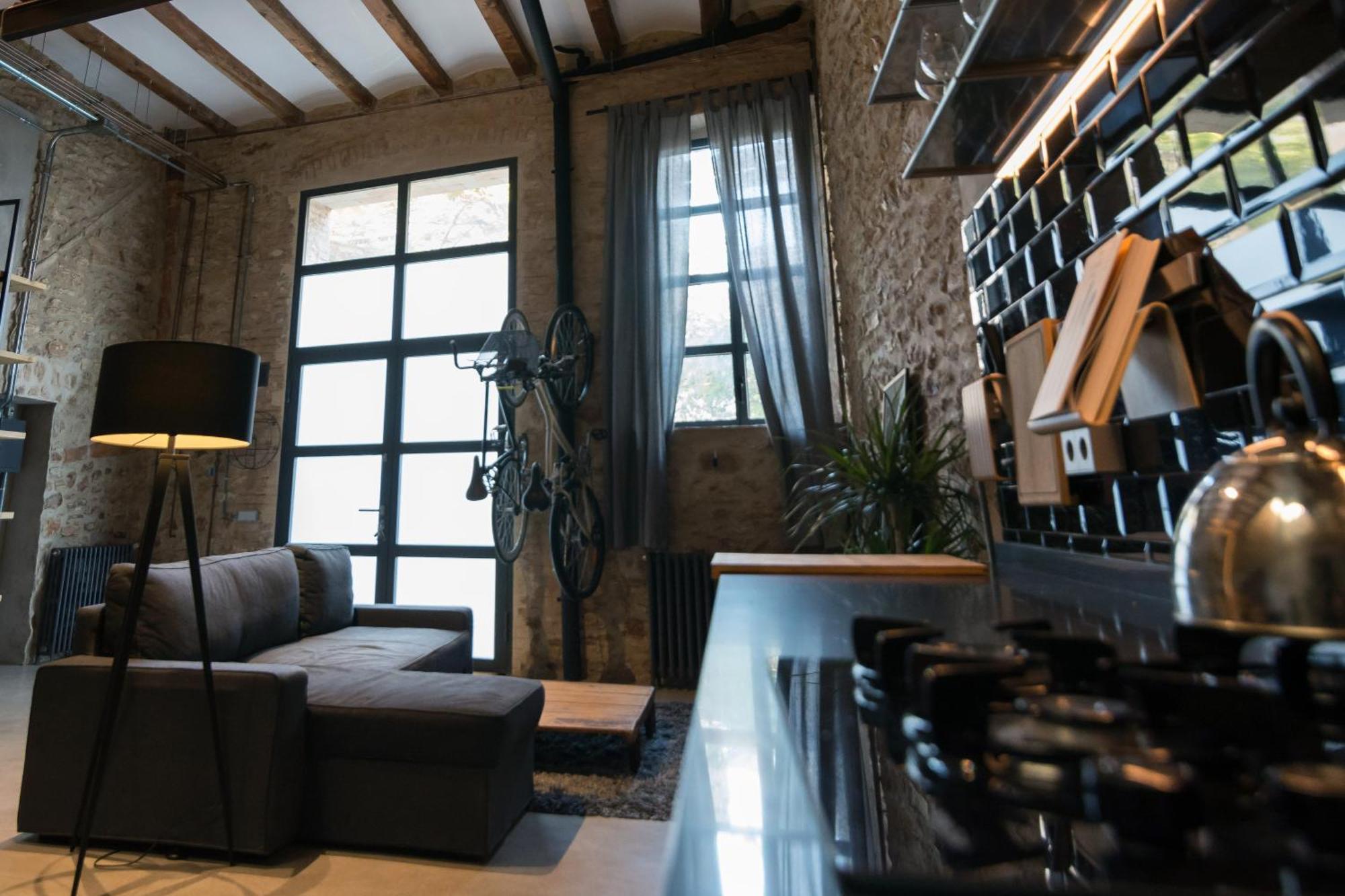 Increible Loft De Diseno En Casco Antiguo Amposta Apartment Luaran gambar